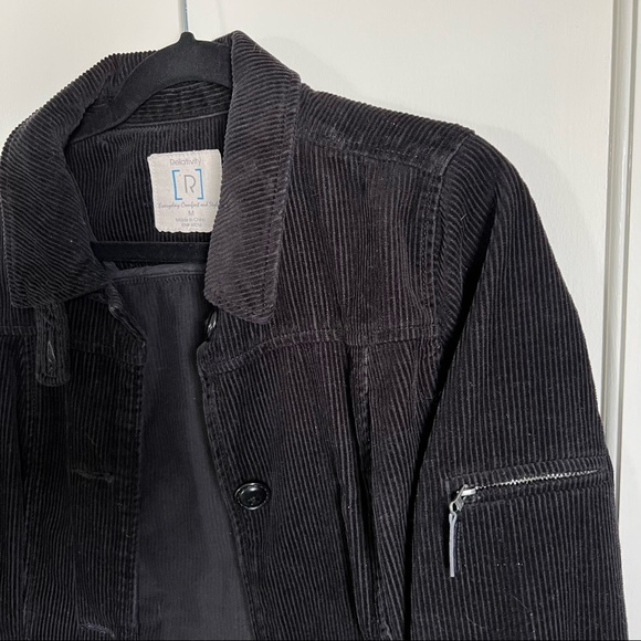 Black Corduroy Jacket - Picture 3 of 8